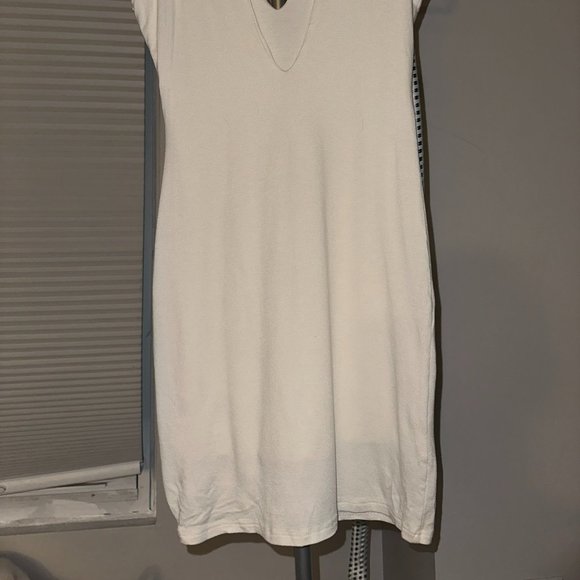 White Bodycon Mini Dress, NWT, Size M - Picture 5 of 5